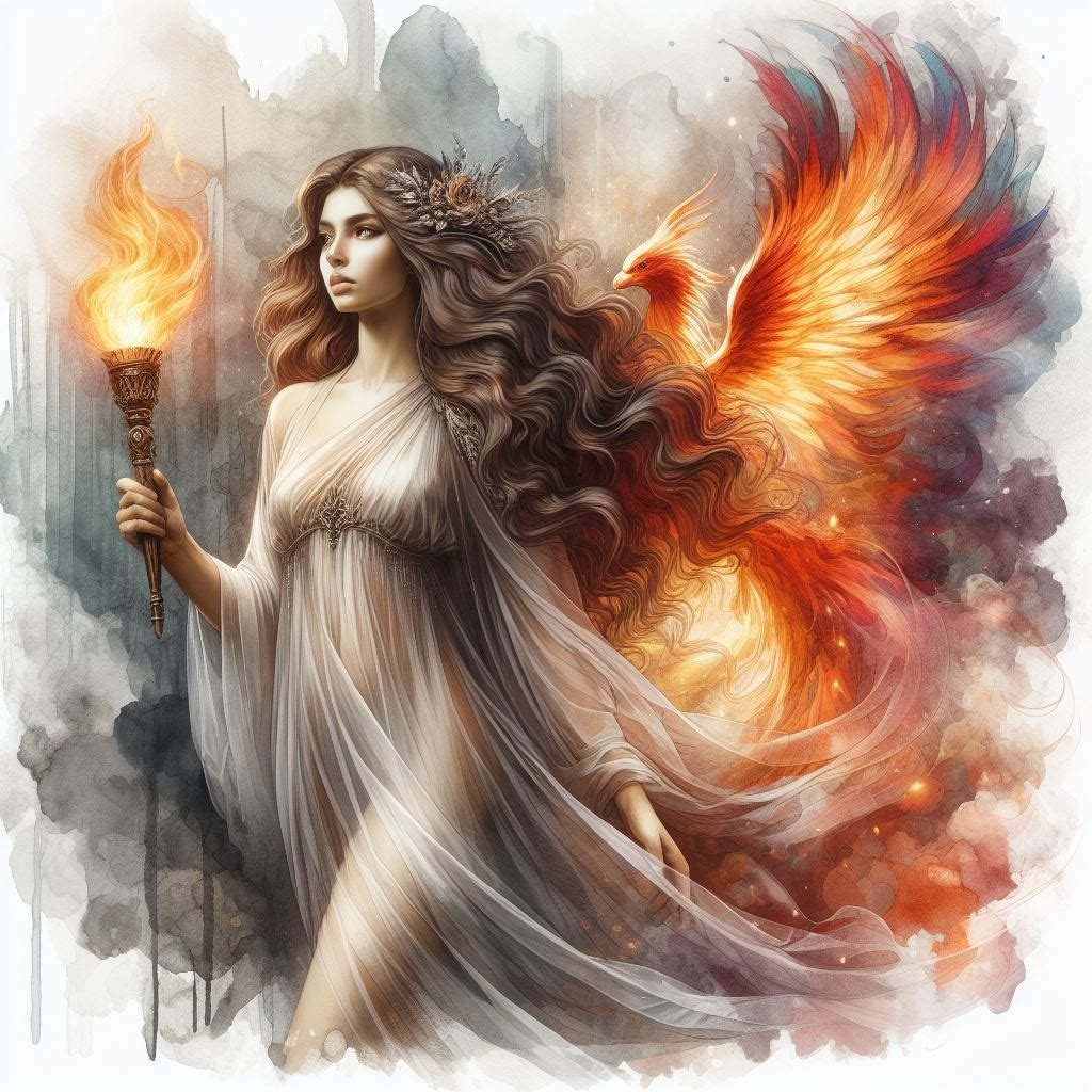 Fire and rebirth direction